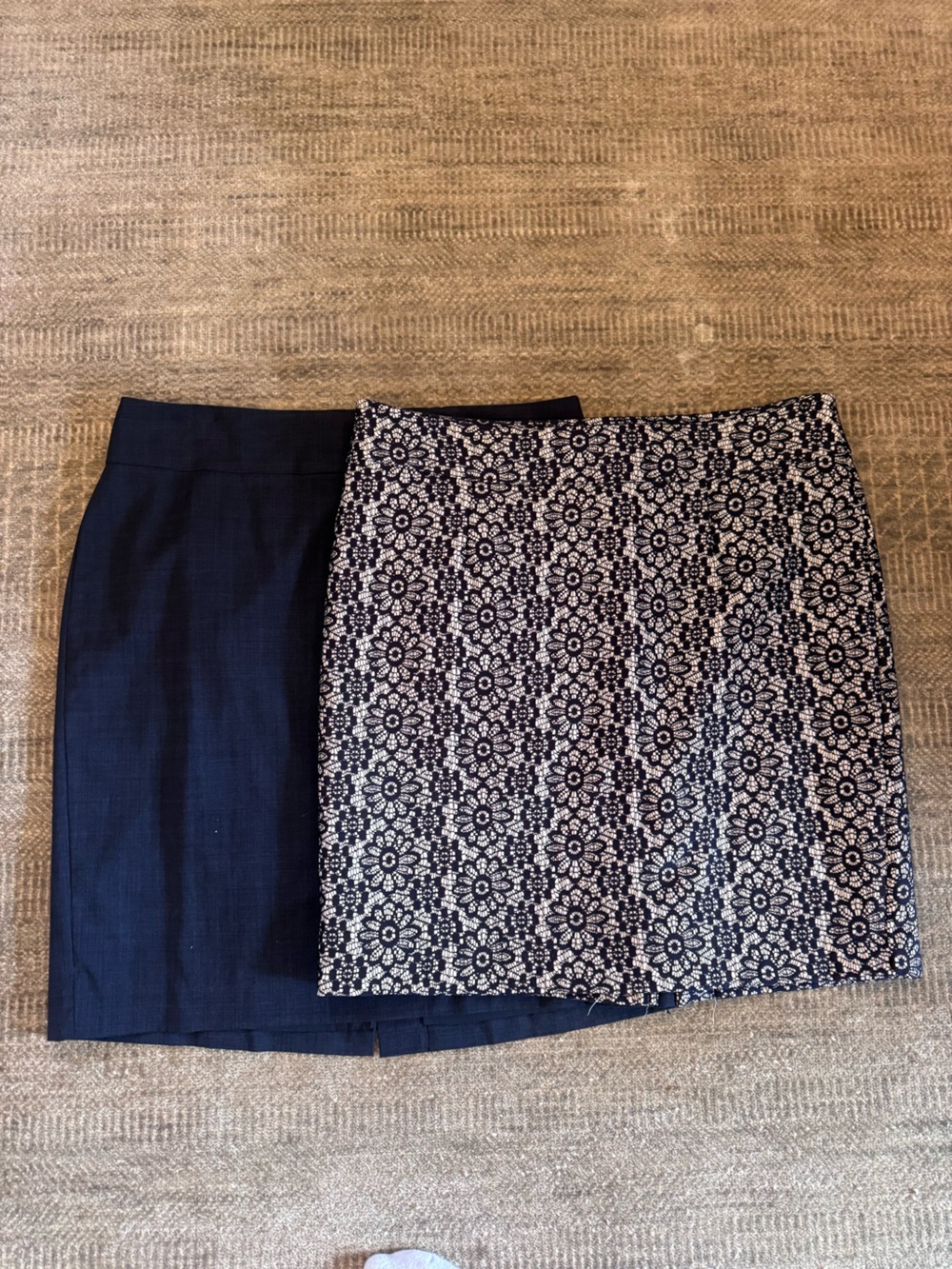 Banana Republic Navy skirt set